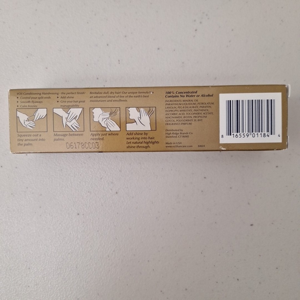 Set of 2 NEW Alberto VO5 Conditioning Hairdressing for Normal/Dry Hair 1.5oz - Picture 7 of 10